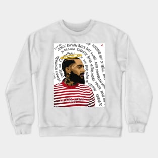 NIPSEY HUSSLE Crewneck Sweatshirt